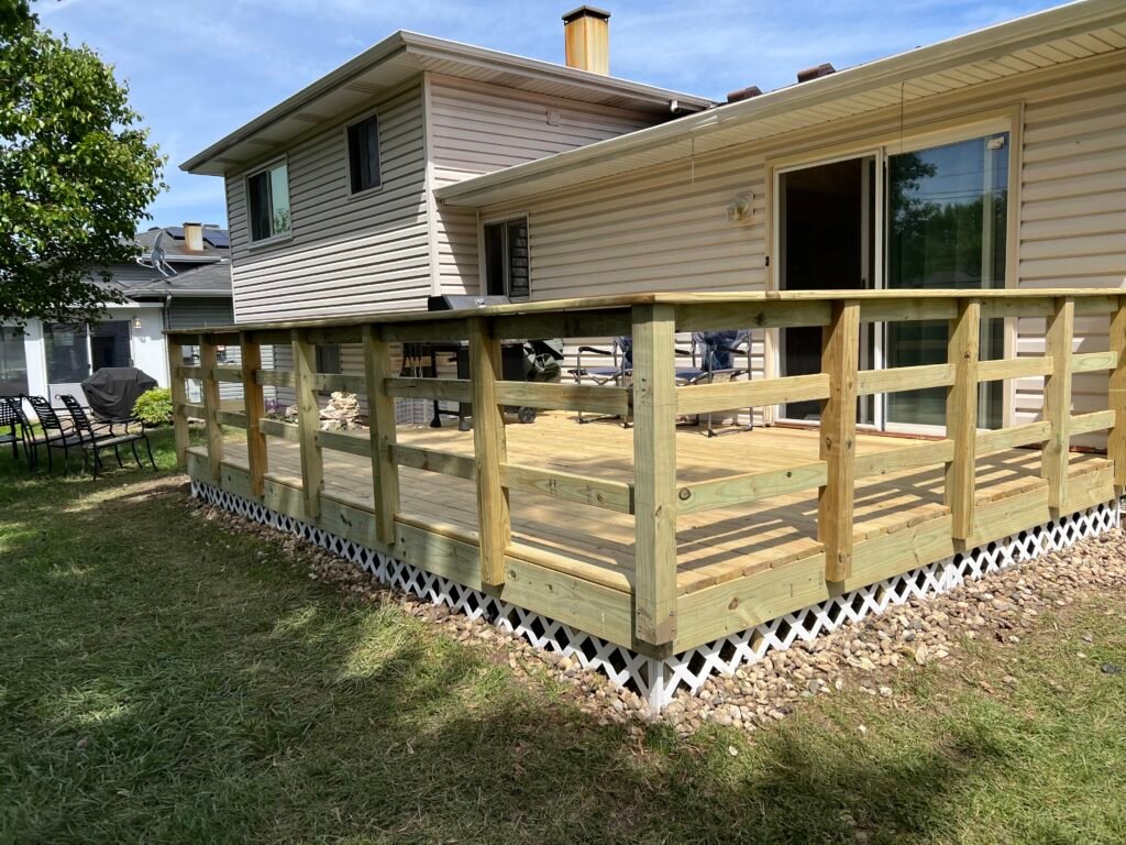 Deck Building in Elk Grove Village, and Glendale Heights